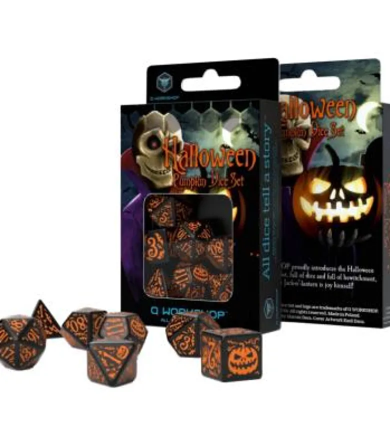 Q-Workshop: Halloween Pumpkin (Black & Orange)