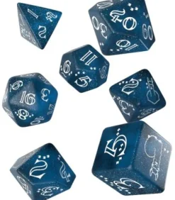 Q-Workshop: Llama Shimmering (Glittering Dark Blue & White)