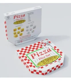 Q-Workshop: Pizza Dice Set (Pepperoni)