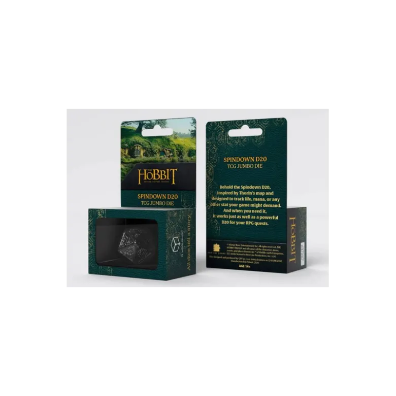 Q-Workshop: The Hobbit - Spindown D20 TCG Jumbo Die (Umbral Hollow)