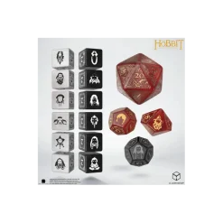 Q-Workshop: The Hobbit TCG Dice Set (Ember Hearth)