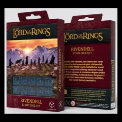 Q-Workshop: The Lord of the Rings 10XD6 Dice Set (Rivendell: Water)