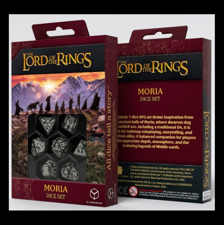 Q-Workshop: The Lord of the Rings Dice Set (Moria)