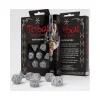 Q-Workshop: Tribal Dice Set (Blue-green & Beige)