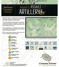 Red Poppies Campaigns 3: Assault Artillery! (Inglés)