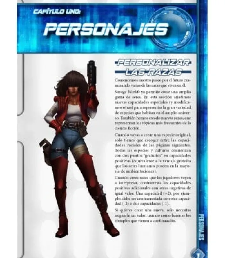 Savage Worlds: Guía de Género - Ciencia Ficción