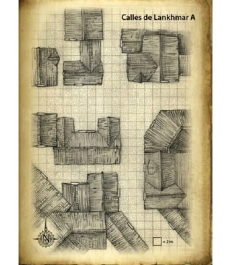 Savage Worlds: Lankhmar - Pantalla + Los Ojos de Goro'Mosh