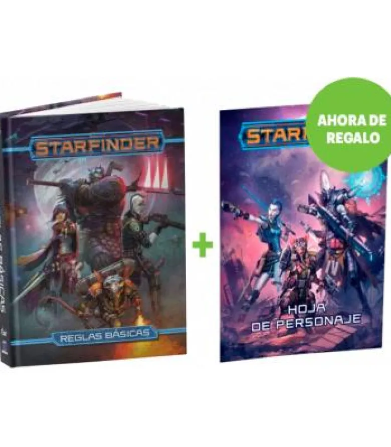 Starfinder: Libro Básico + Hojas de Personaje