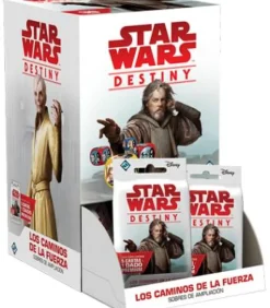 Star Wars Destiny: Los Caminos de la Fuerza (Expositor con 36 Sobres de Ampliación)