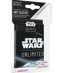 Star Wars Unlimited: Art Sleeves (Back Black)