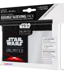 Star Wars Unlimited: Art Sleeves Double (Space Red)