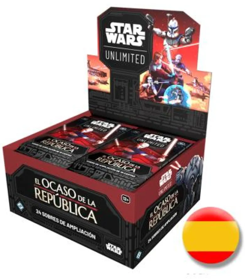 Star Wars Unlimited: El Ocaso de la República (Caja de Sobres)