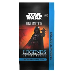 Star Wars Unlimited: Legends of the Force (Carbonite Booster) (Inglés)