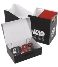 Star Wars Unlimited: Soft Crate (Negro/Blanco)