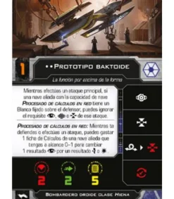 Star Wars X-Wing 2.0: Bombardero Droide Clase Hiena