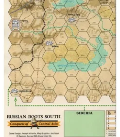 Strategy & Tactics 338: Russian Boots South - Conquest of Central Asia (Inglés)