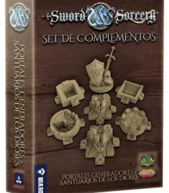 Sword & Sorcery: Crónicas Antiguas - Portales Generadores y Santuarios de los Dioses (Set de Complementos)