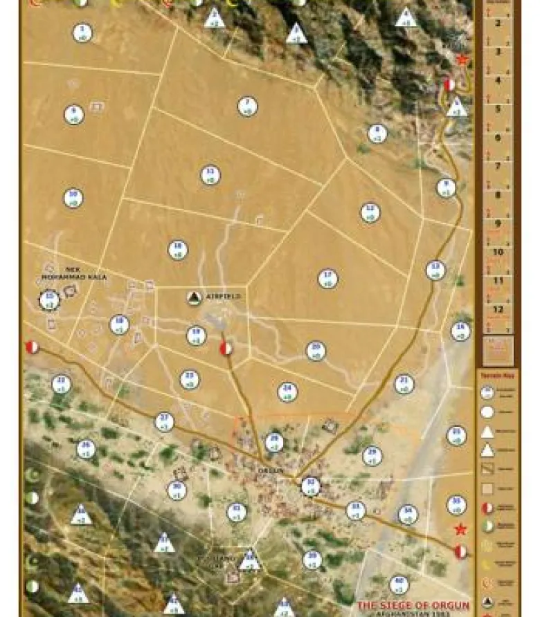 The Siege of Orgun: Afghanistan, 1983 (Inglés)