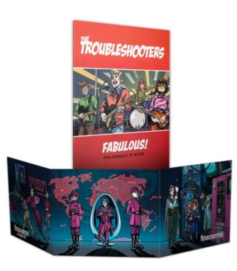 The Troubleshooters: Pantalla del DJ + Fabulous!