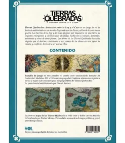 Tierras Quebradas: Pantalla del DJ + Mapa