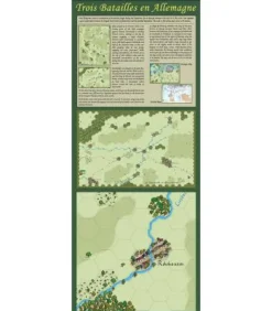 Trois Batailles en Allemagne (Inglés)