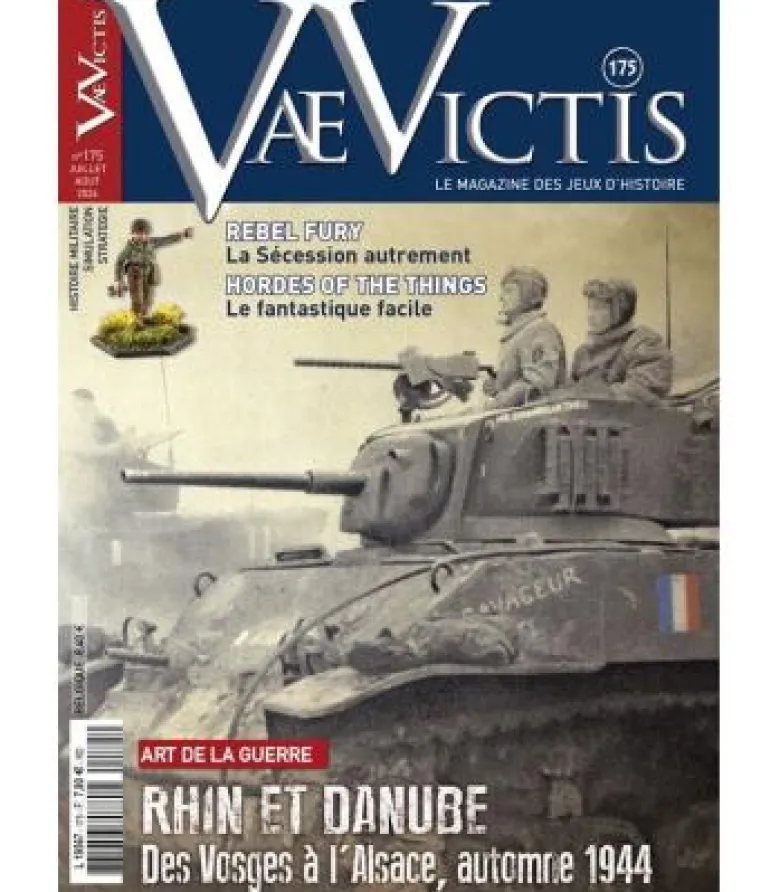 Vae Victis 175: Rhin et Denube: Des Vosges à l'Alsace, Automne 1944 (Francés)