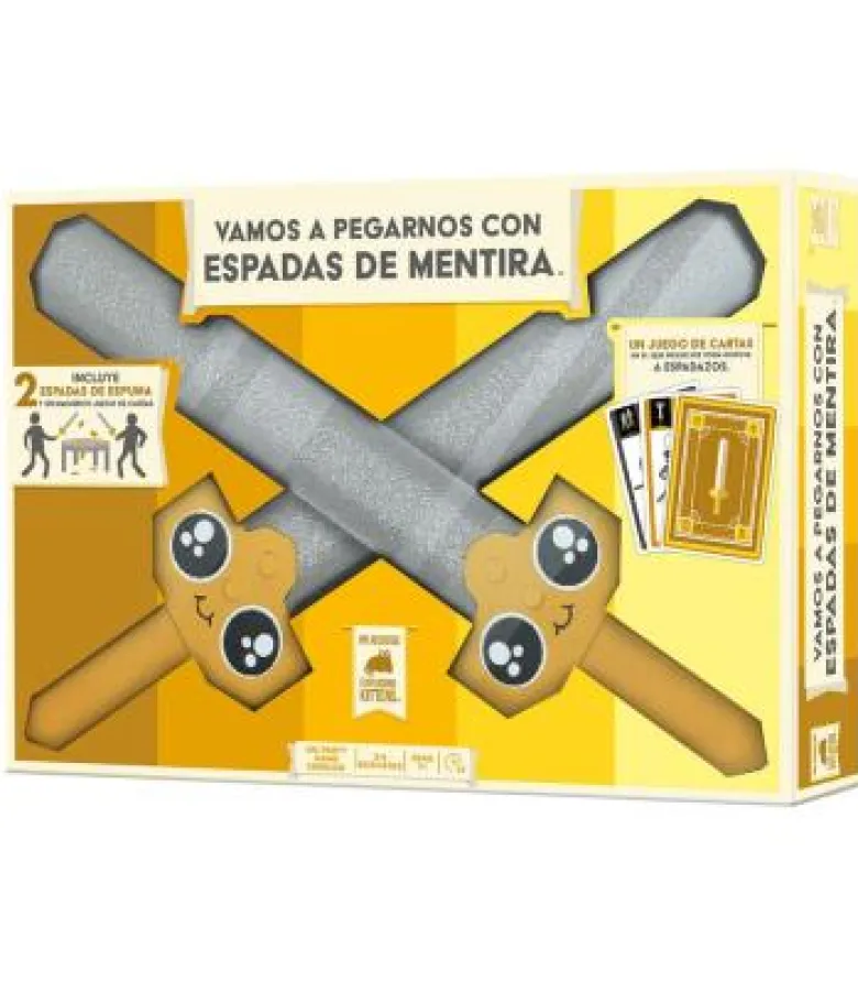 Vamos a Pegarnos con Espadas de Mentira