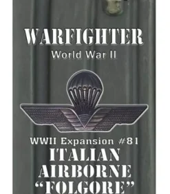 Warfighter: Mediterranean Italian Airborne "Folgore" (Expansion 81)