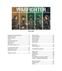 Warfighter Multi-Era: Universal Rulebook (Inglés)