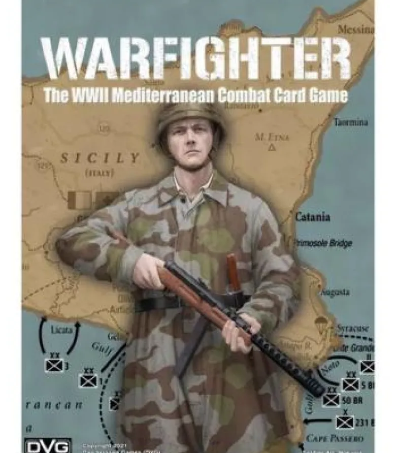 Warfighter: The WWII Mediterranean Combat Card Game (Inglés)