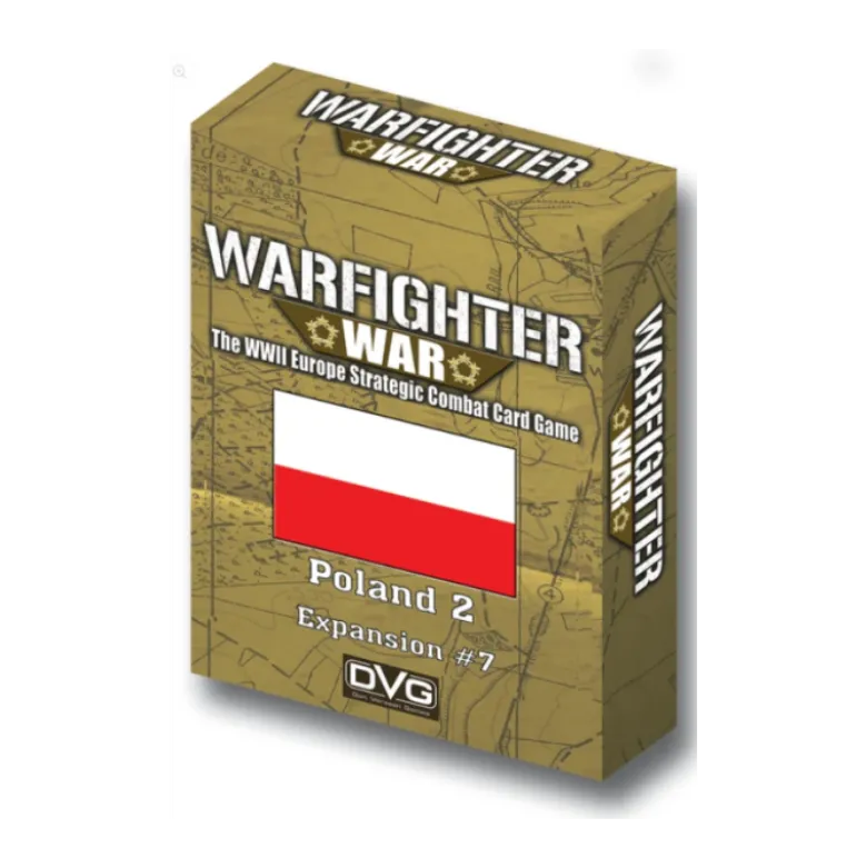 Warfighter War: The WWII Europe Strategic Combat Card Game - Poland 2 (Expansión 7)
