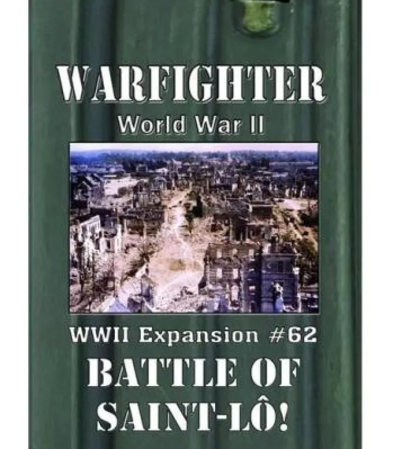Warfighter: WWII Battle of Saint-Lo! (Expansion 62) (Inglés)