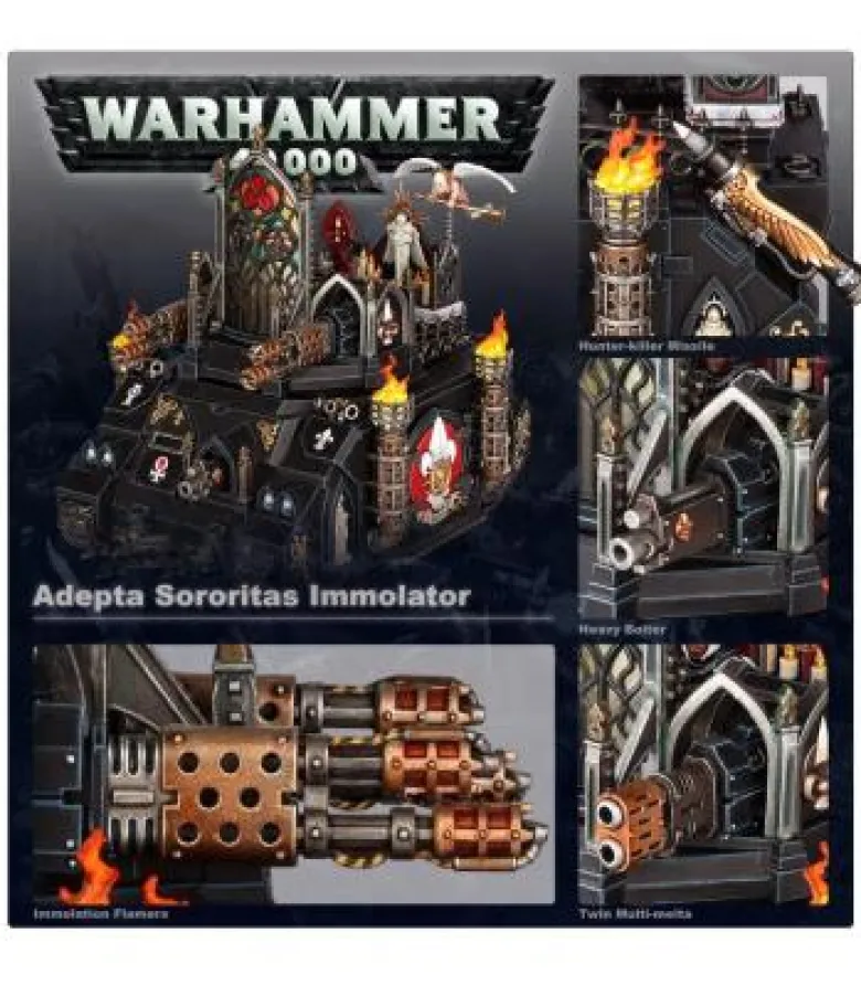 Warhammer 40,000: Adepta Sororitas (Immolator)