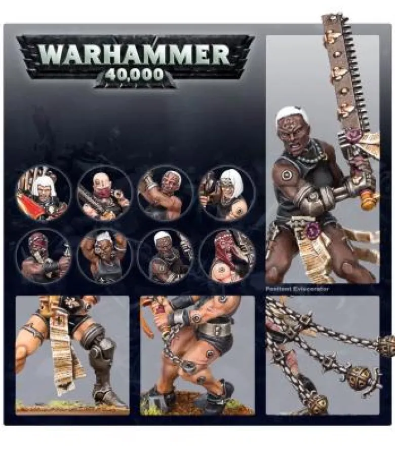 Warhammer 40,000: Adepta Sororitas (Repentia Squad)