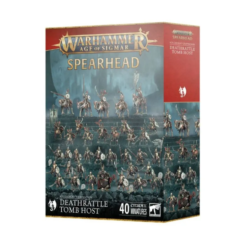 Warhammer Age of Sigmar: Deathrattle Tomb Host (Soulblight Gravelords Spearhead)