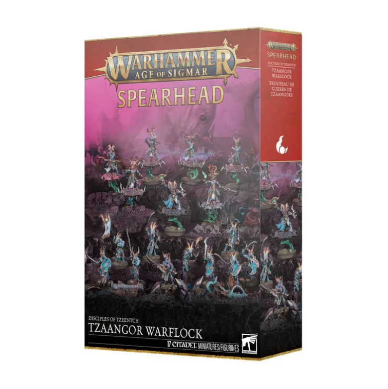 Warhammer Age of Sigmar: Disciples of Tzeentch - Tzaangor Warflock ( Spearhead)
