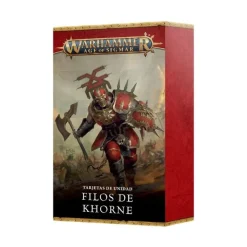 Warhammer Age of Sigmar: Filos de Khorne (Tarjetas de Unidad)