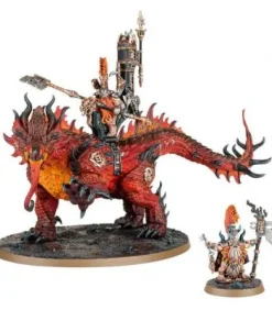 Warhammer Age of Sigmar: Fyreslayers (Auric Runefather on Magmadroth)