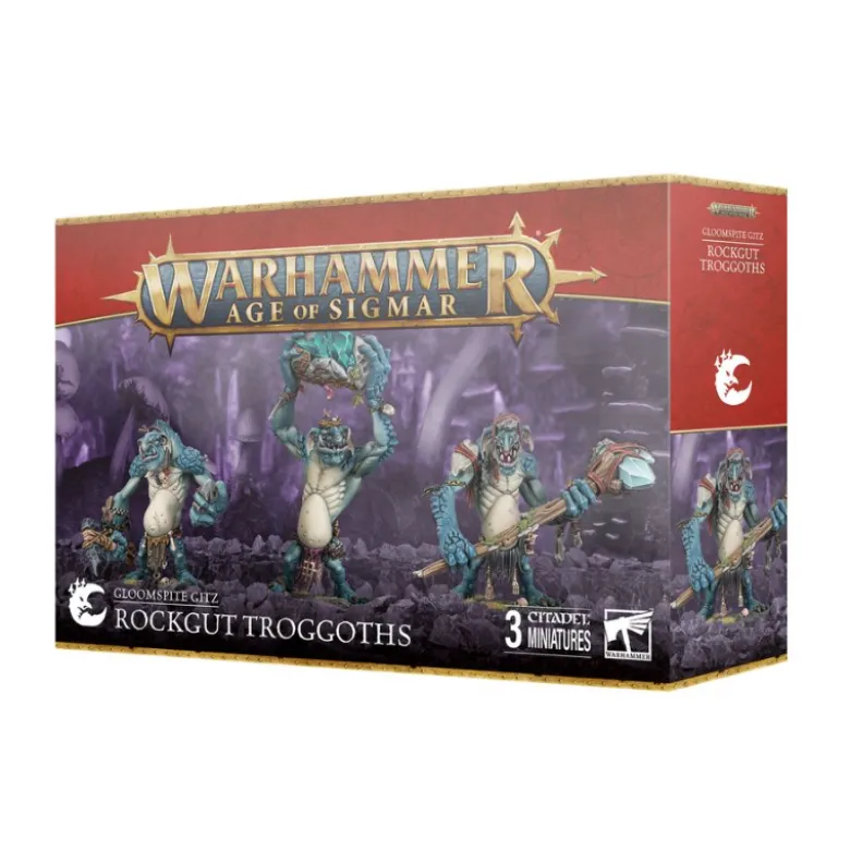 Warhammer Age of Sigmar: Gloomspite Gitz (Rockgut Troggoths)