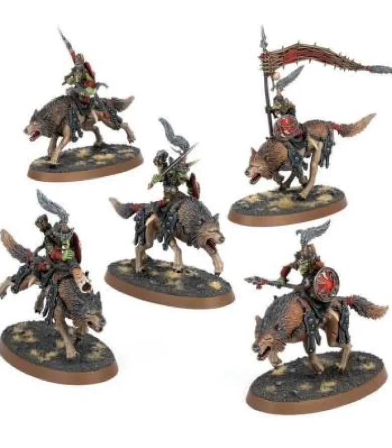 Warhammer Age of Sigmar: Gloomspite Gitz (Snarlfang Riders)