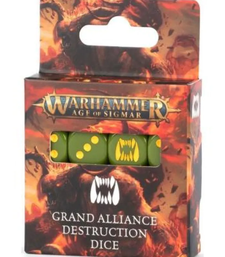 Warhammer Age of Sigmar: Grand Alliance Destruction (Dice)