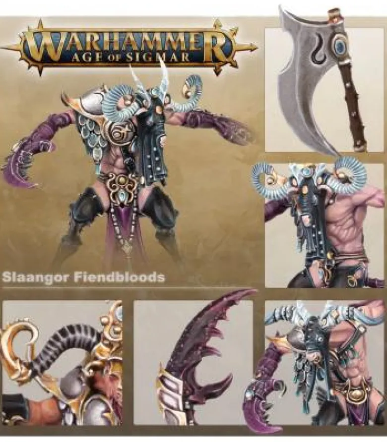 Warhammer Age of Sigmar: Hedonites of Slaanesh (Slaangor Fiendbloods)