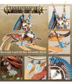 Warhammer Age of Sigmar: Lumineth Realm-Lords (Sevireth, Lord of the Seventh Wind)