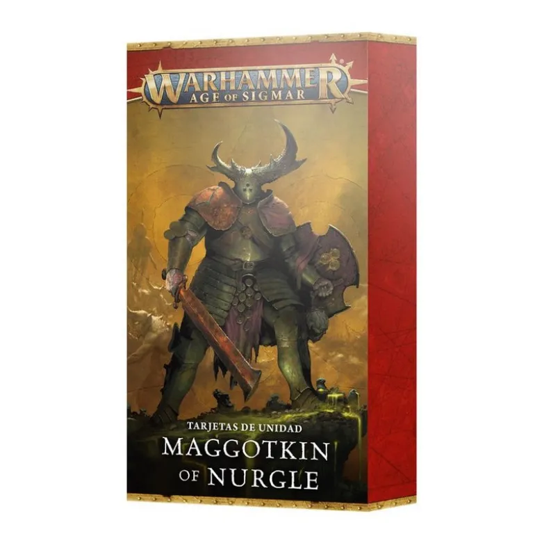 Warhammer Age of Sigmar: Maggotkin of Nurgle (Tarjetas de Unidad)