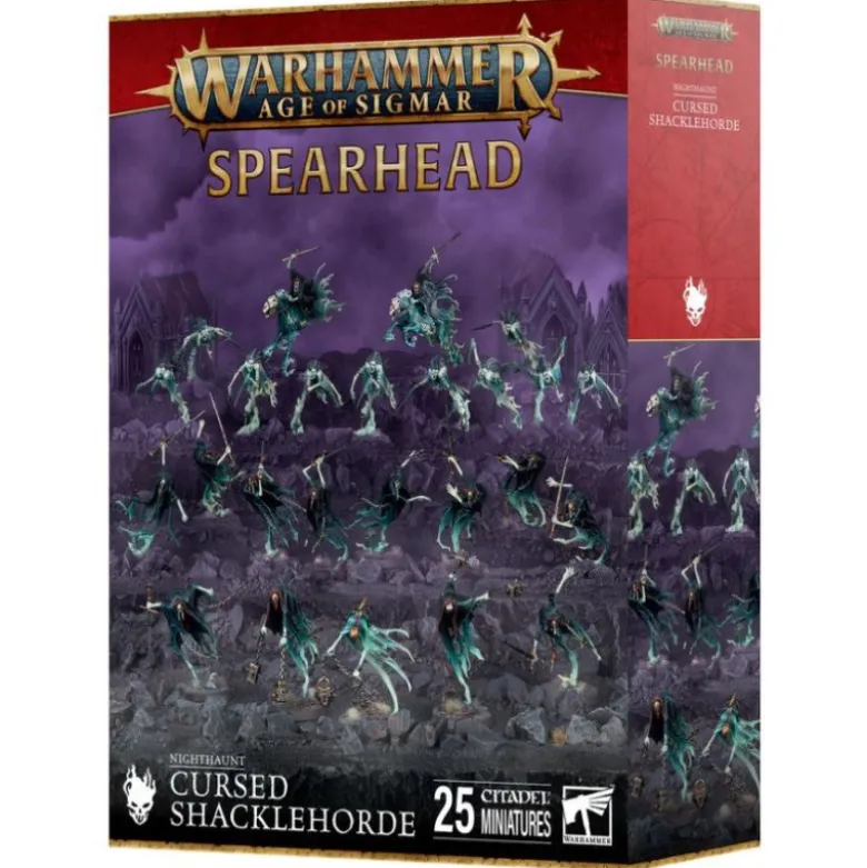 Warhammer Age of Sigmar: Nighthaunt - Cursed Shacklehorde (Spearhead)