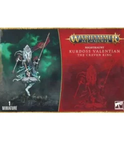 Warhammer Age of Sigmar: Nighthaunt (Kurdoss Valentian The Craven King)