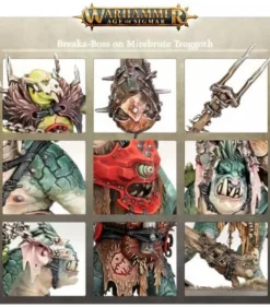 Warhammer Age of Sigmar: Orruk Warclans (Breakka-Boss on Mirebrutte Troggoth)