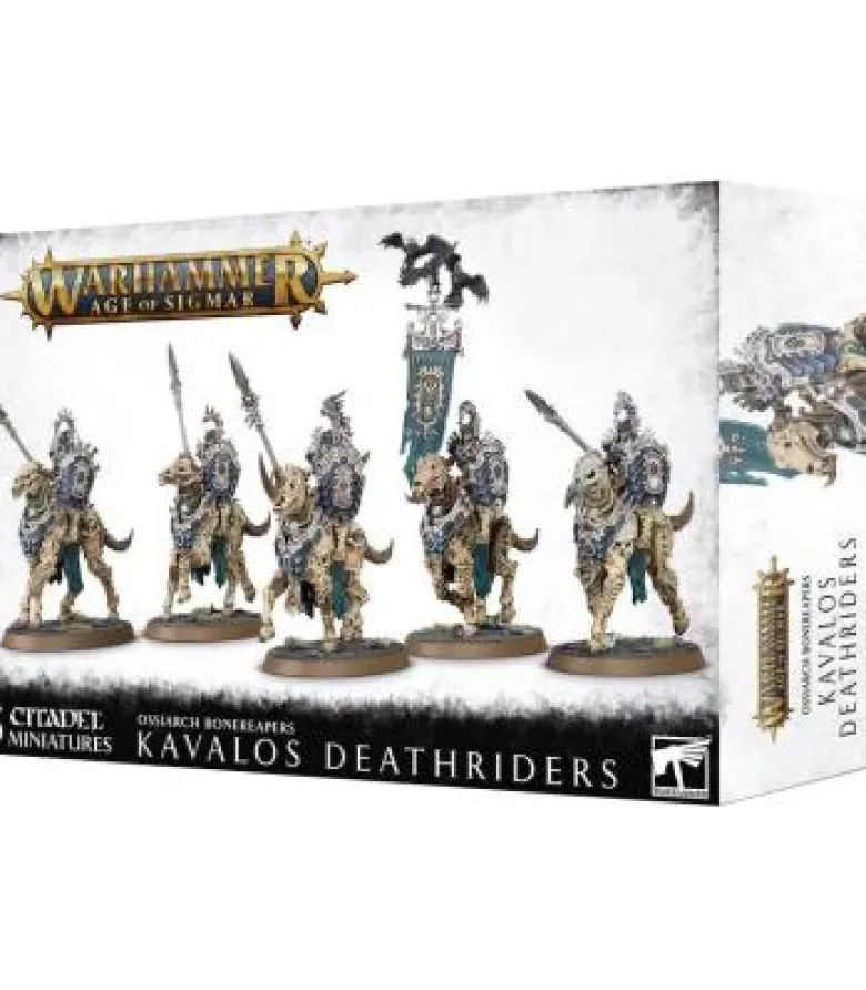 Warhammer Age of Sigmar: Ossiarch Bonereapers (Kavalos Deathriders)