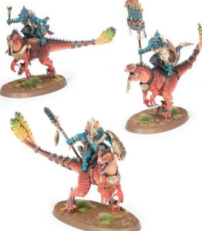 Warhammer Age of Sigmar: Seraphon (Aggradon Lancers)