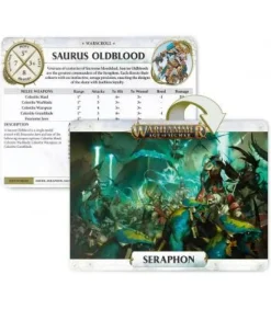 Warhammer Age of Sigmar: Seraphon (Cartas de Hojas de Unidad)